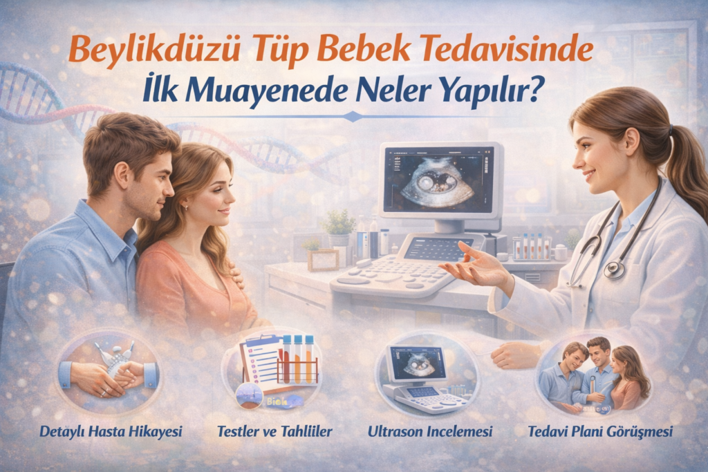 Beylikdüzü Tüp Bebek Tedavisinde İlk Muayenede Neler Yapılır?
